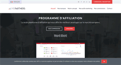 Desktop Screenshot of livepartners.fr